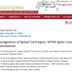 Early Management of Spinal Cord Injury: WFNS Spine Committee Recommendations